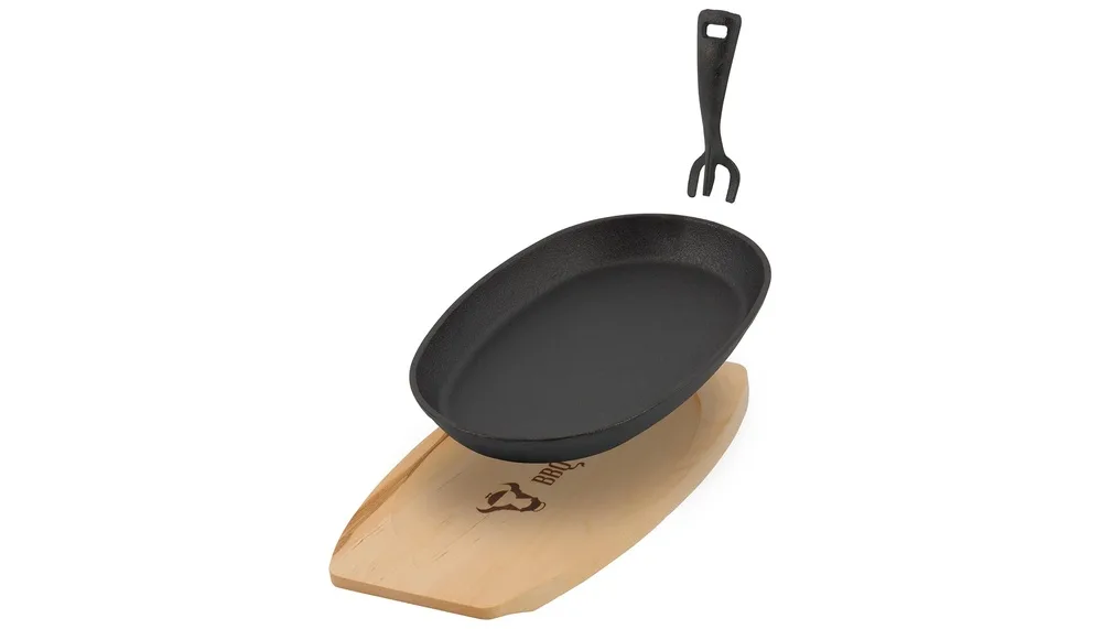 BBQ-TORO Cast Iron Serving Pan