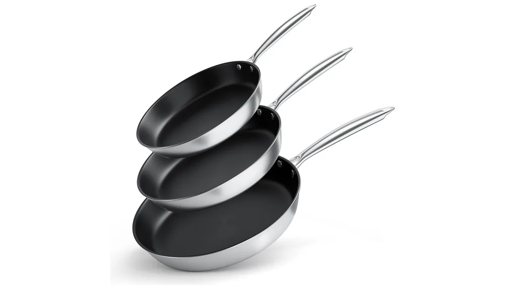 COOKNANO Set de Poeles Anti-Adhesives