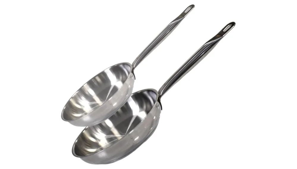 Elo Stainless Steel Frying Pans Set