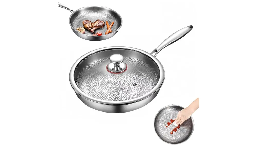 KTREZ Poele en titane martelee Pro