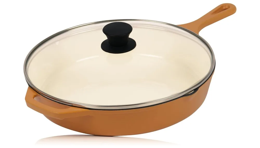 Mahlzeit Enamelled Cast Iron Frying Pan