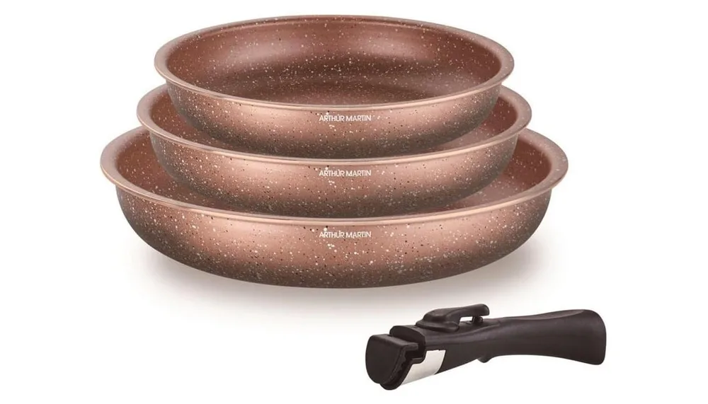 Set de 3 Poeles Arthur Martin